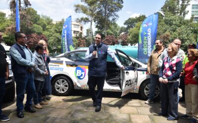 Se refuerza seguridad en Narvarte con nuevas unidades: Luis Mendoza
