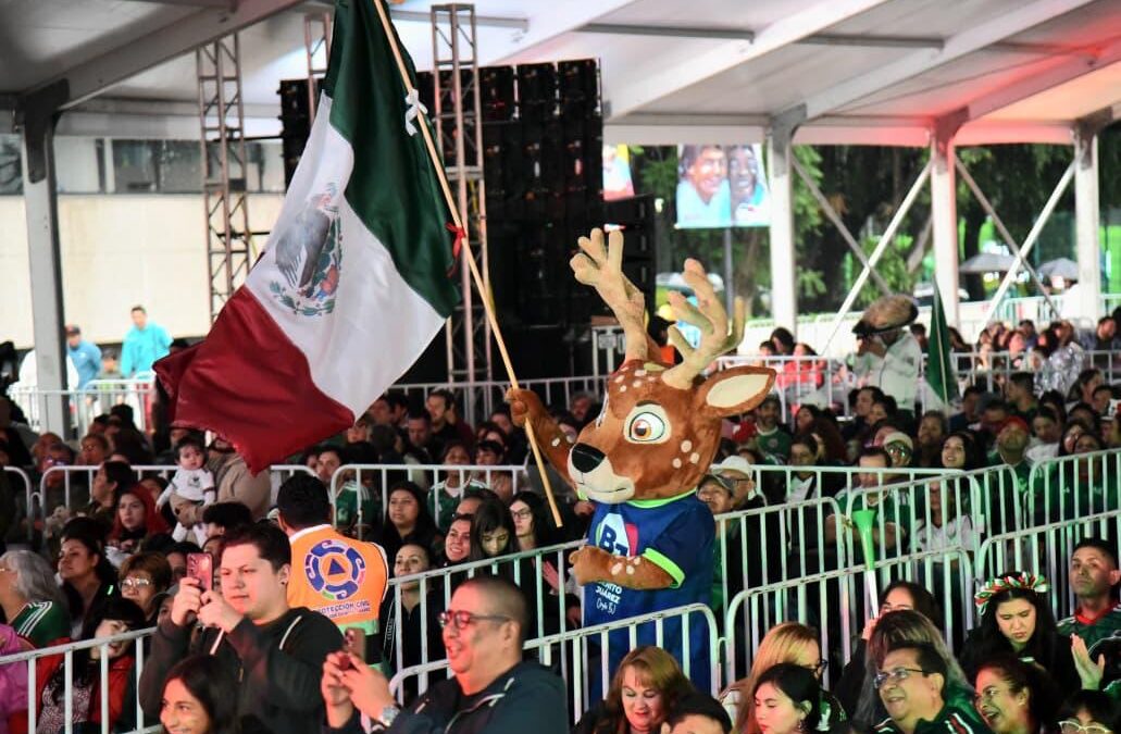 Fan Fest en Benito Juárez se vive en un ambiente familiar con orden y seguridad 