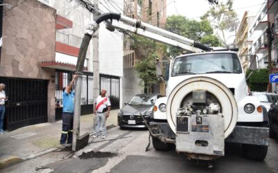 Operativo Lluvias Blindar BJ 360° fortalece la respuesta ante lluvias: 640 toneladas de azolve retiradas en Benito Juárez