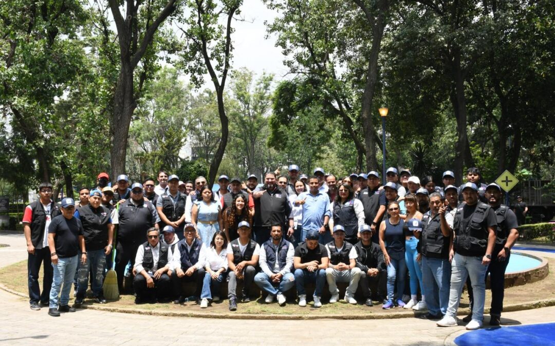 Benito Juárez recupera sus parques: alcalde Luis Mendoza impulsa jornada integral en el Pascual Ortiz Rubio