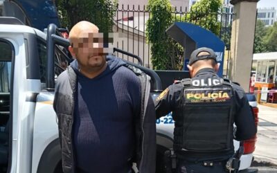 Elementos de Blindar BJ 360° detienen a presunto extorsionador