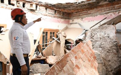 Alcaldía Benito Juárez atiende de manera inmediata derrumbe en predio de la colonia Álamos