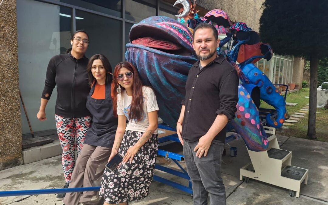 Benito Juárez impulsa el talento artístico y lleva sus alebrijes monumentales al desfile de la Ciudad de México