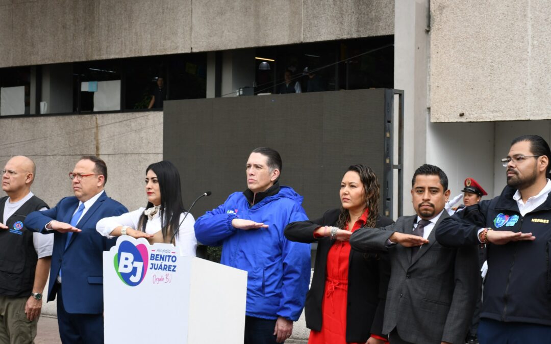Alcalde Luis Mendoza fortalece Blindar BJ360° con tecnología QR para mejorar la seguridad en Benito Juárez